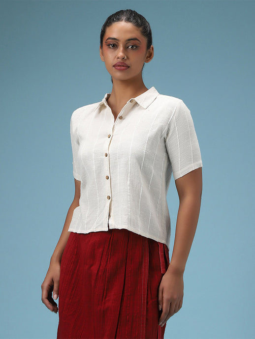 Noor Upcycled Cotton Shirt TOPS IRO IRO