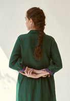 In The Moment Green Dress DRESSES IKKIVI