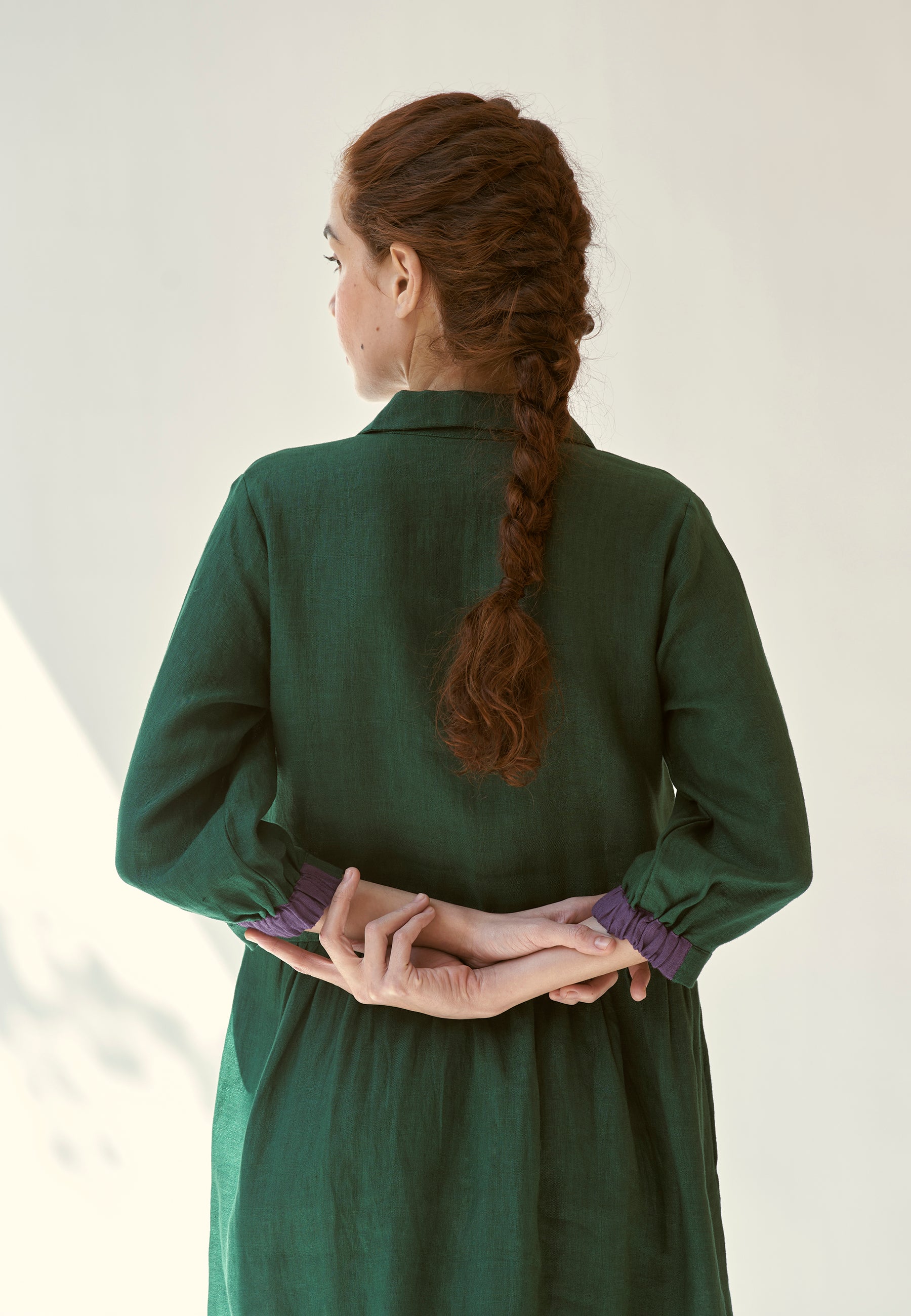 In The Moment Green Dress DRESSES IKKIVI