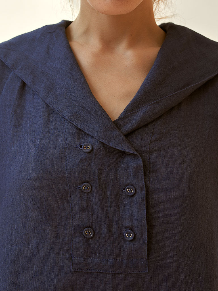 Anytime Indigo Dress DRESSES IKKIVI   