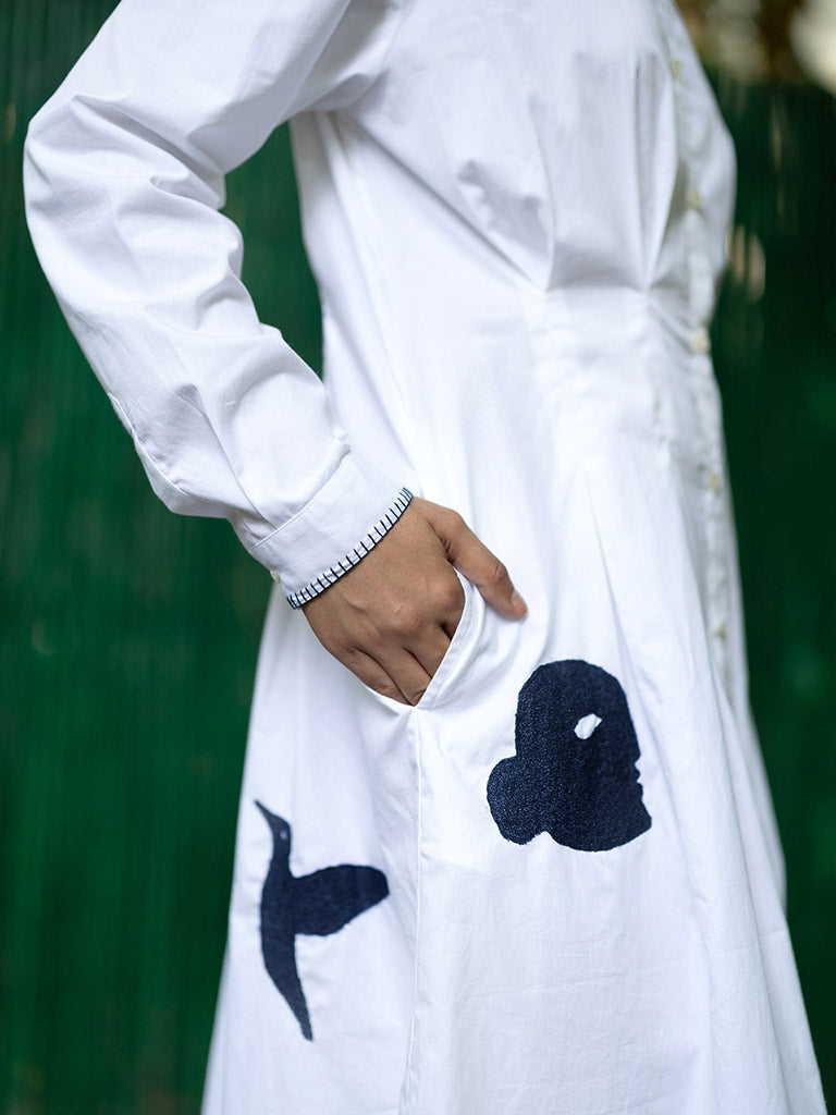 Cecile White Dress DRESSES Doodlage