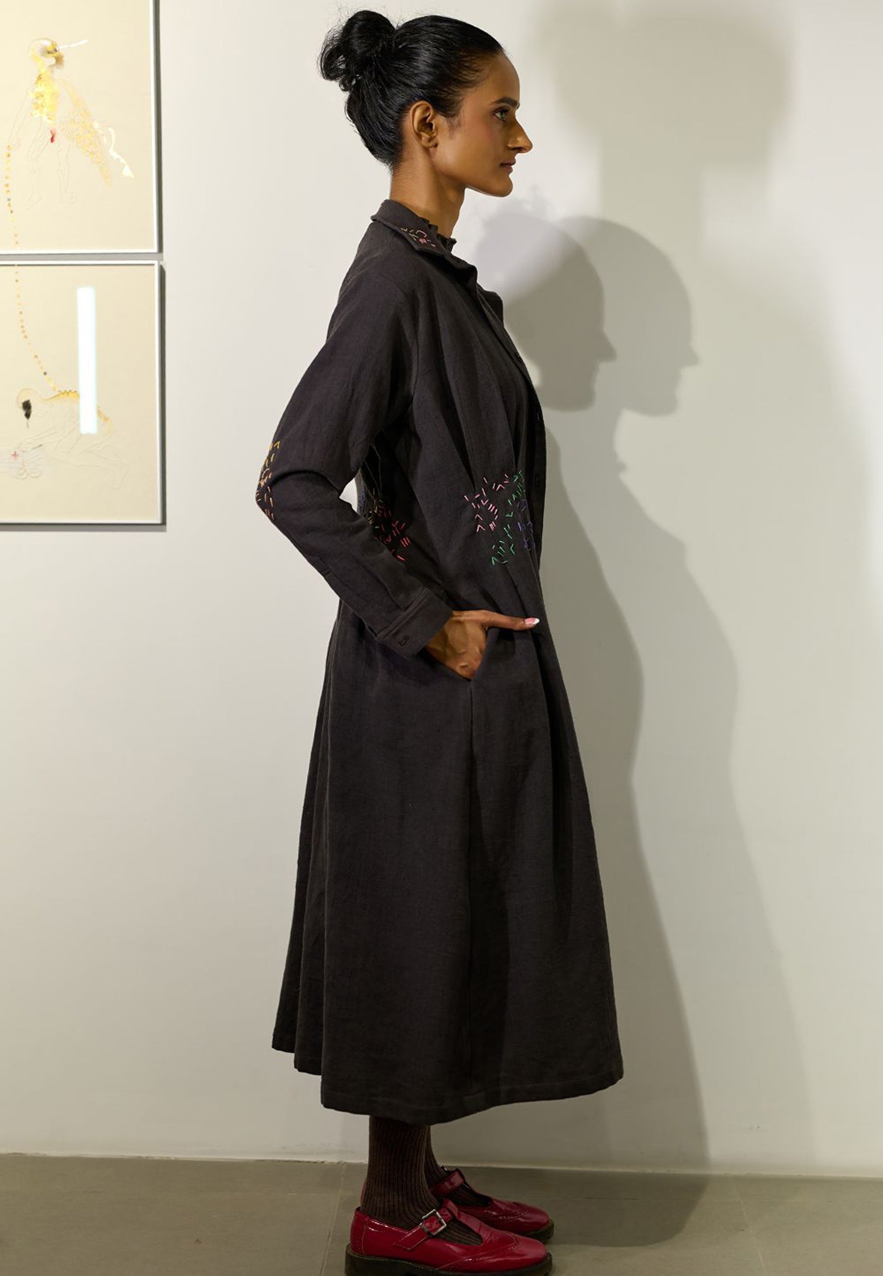 Cecile Embroidered Dress DRESSES Doodlage