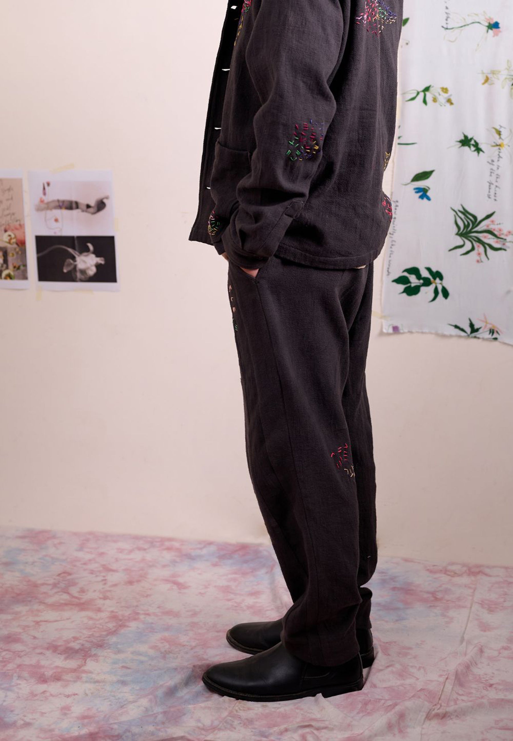 Oren Grey Pants BOTTOMS Doodlage