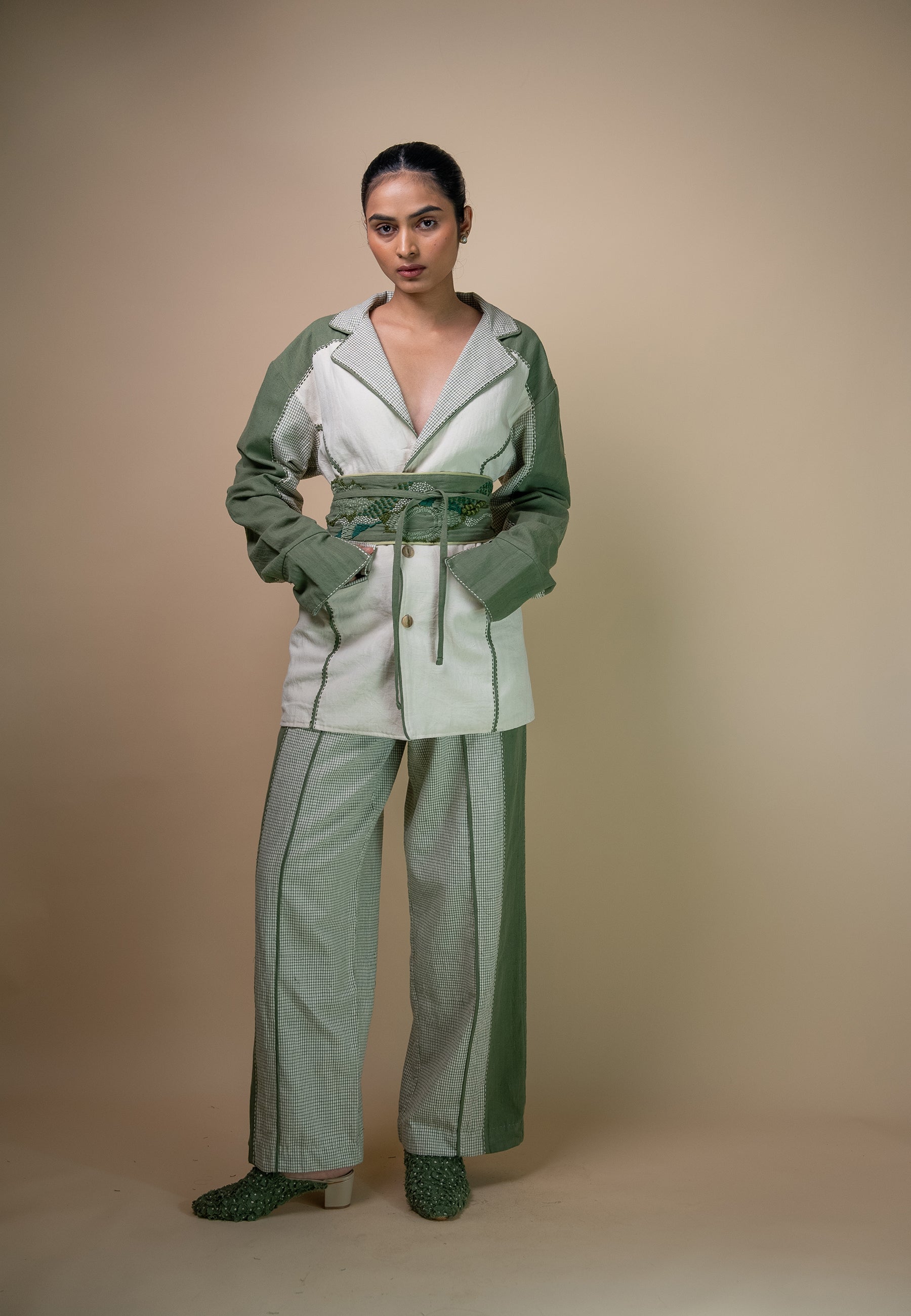 Meadows Unisex Colour Blocked Pants BOTTOMS IKKIVI