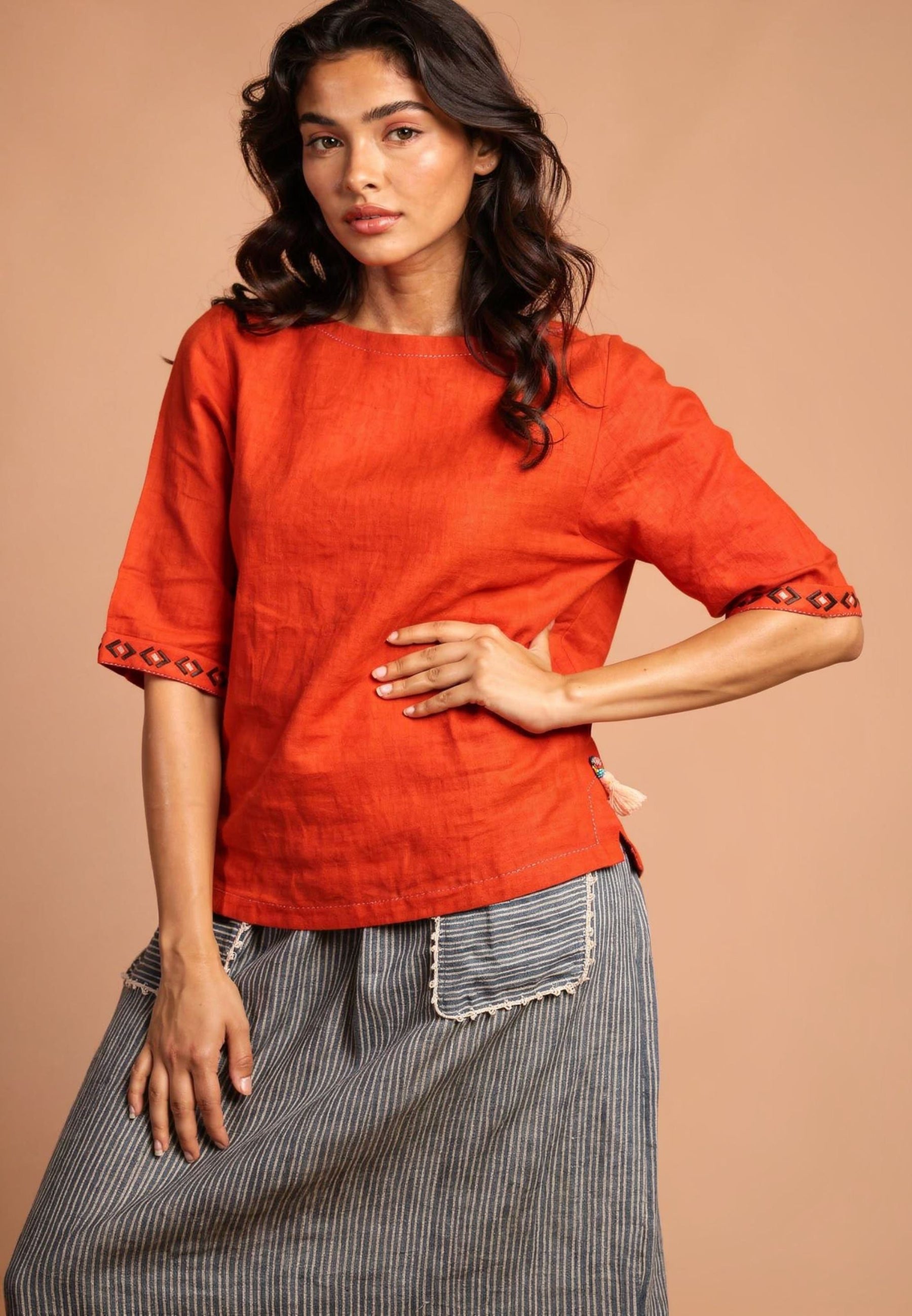 Amber Afternoon Top TOPS IKKIVI