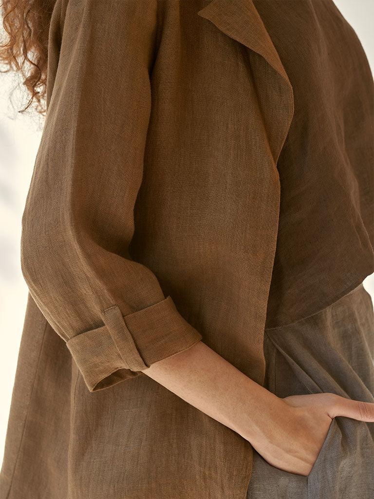 Today's Mood Brown Skirt Set SETS IKKIVI   