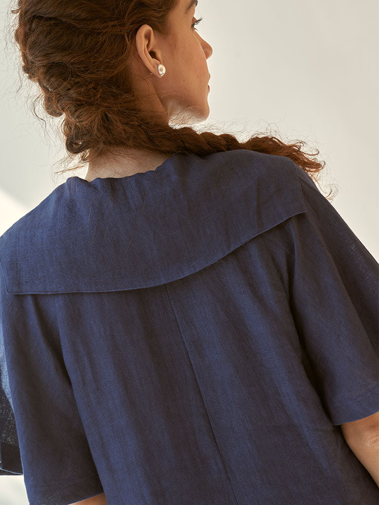 Anytime Indigo Dress DRESSES IKKIVI   