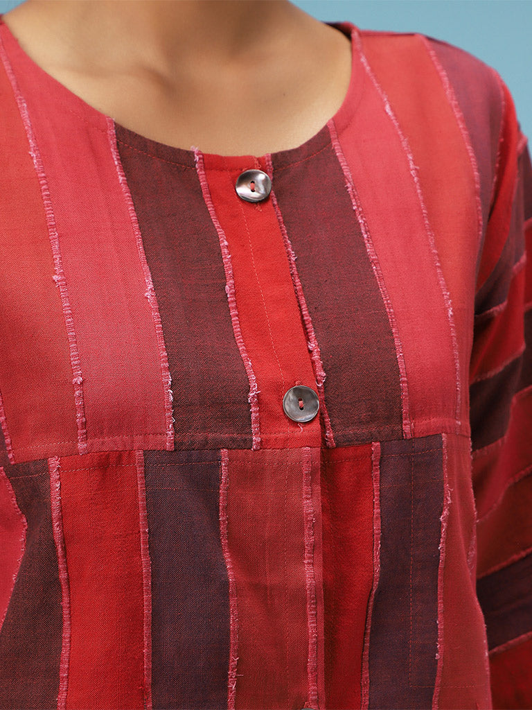 The Dual Essence Red Jacket JACKETS IRO IRO