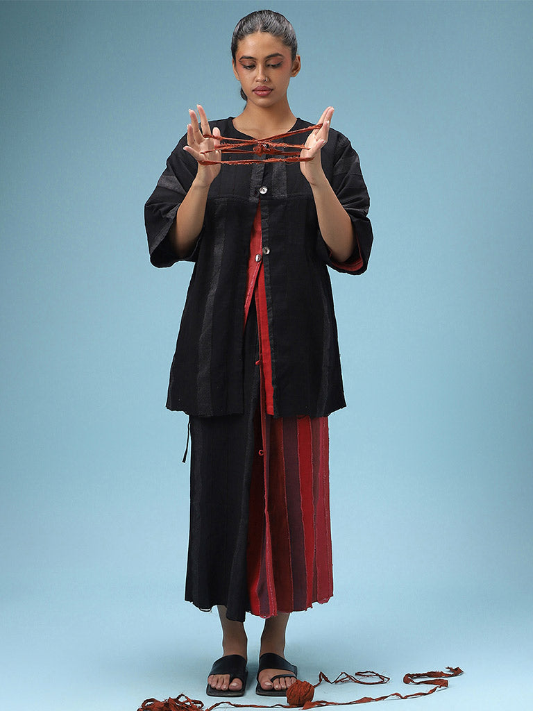 The Dual Essence Black Jacket JACKETS IRO IRO