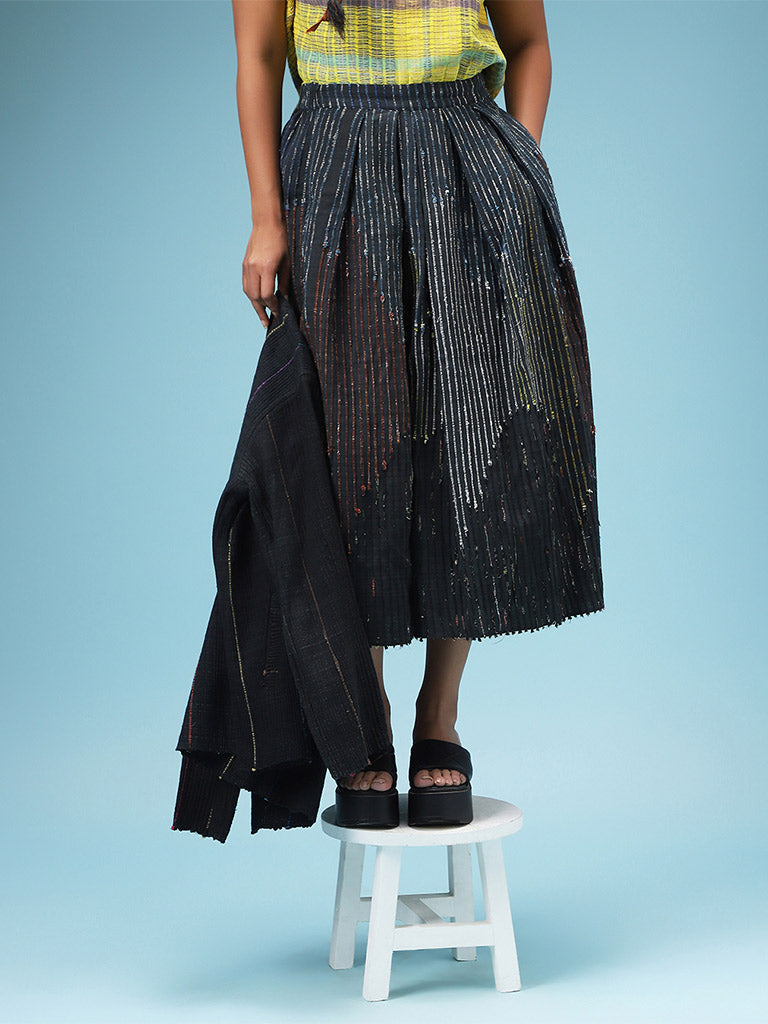 Drizzle Upcycled Cotton Skirt BOTTOMS IRO IRO