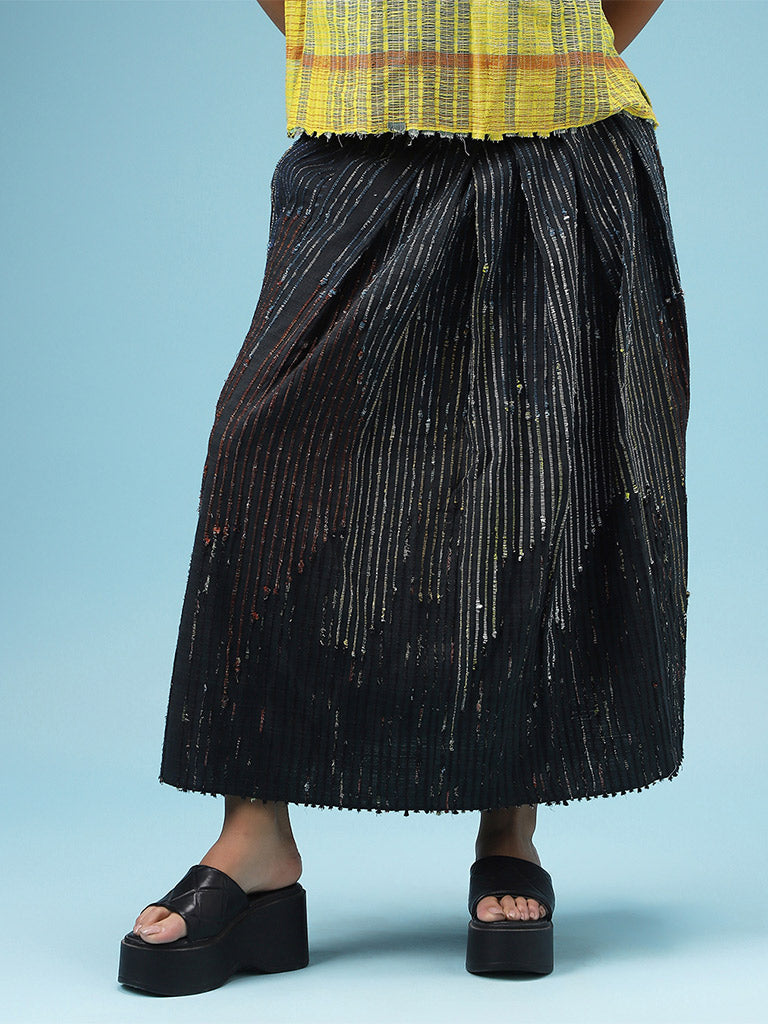 Drizzle Upcycled Cotton Skirt BOTTOMS IRO IRO