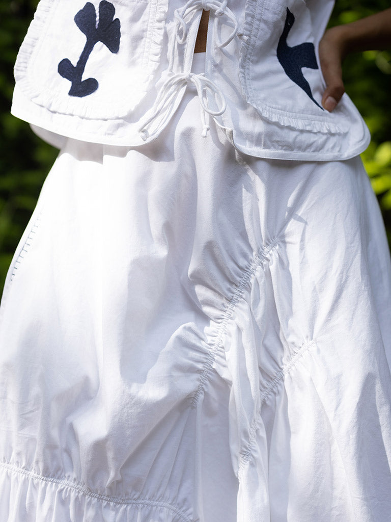 Lizzy White Skirt BOTTOMS Doodlage