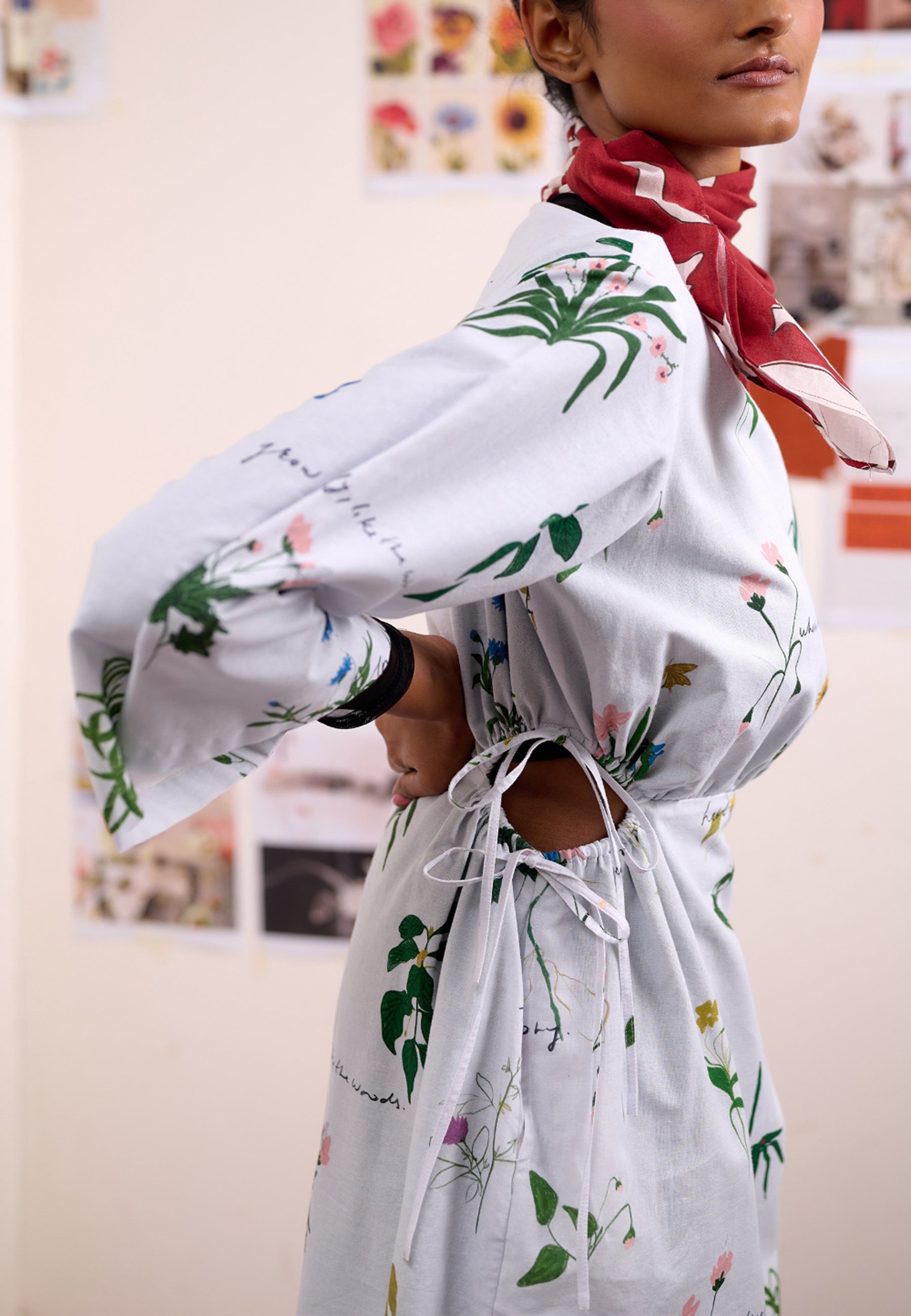 Aurielle Printed Dress DRESSES Doodlage