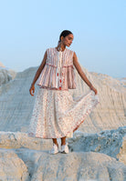 Pwint Tie-Up Top TOPS Ahmev