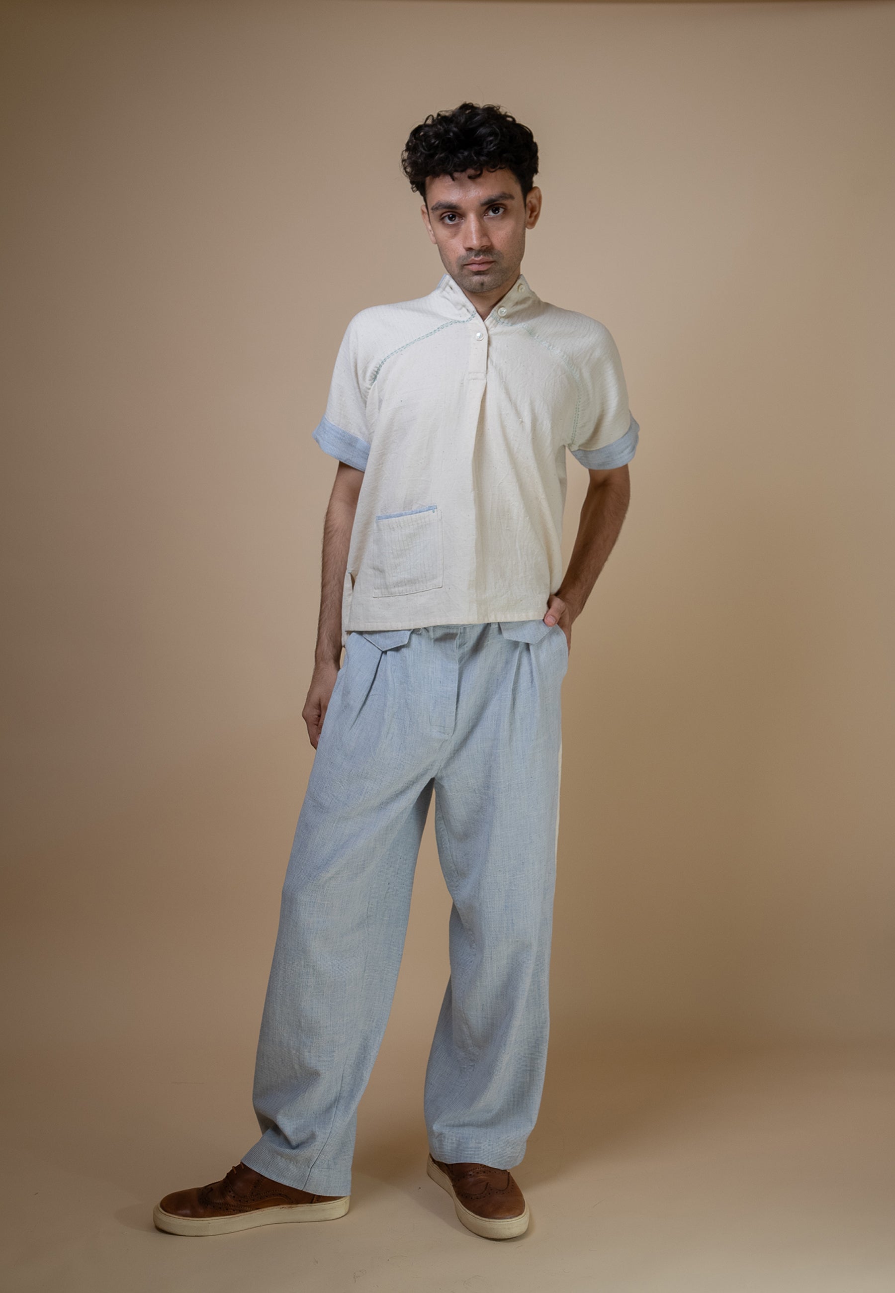 Meadows Unisex Pleated Pants BOTTOMS IKKIVI