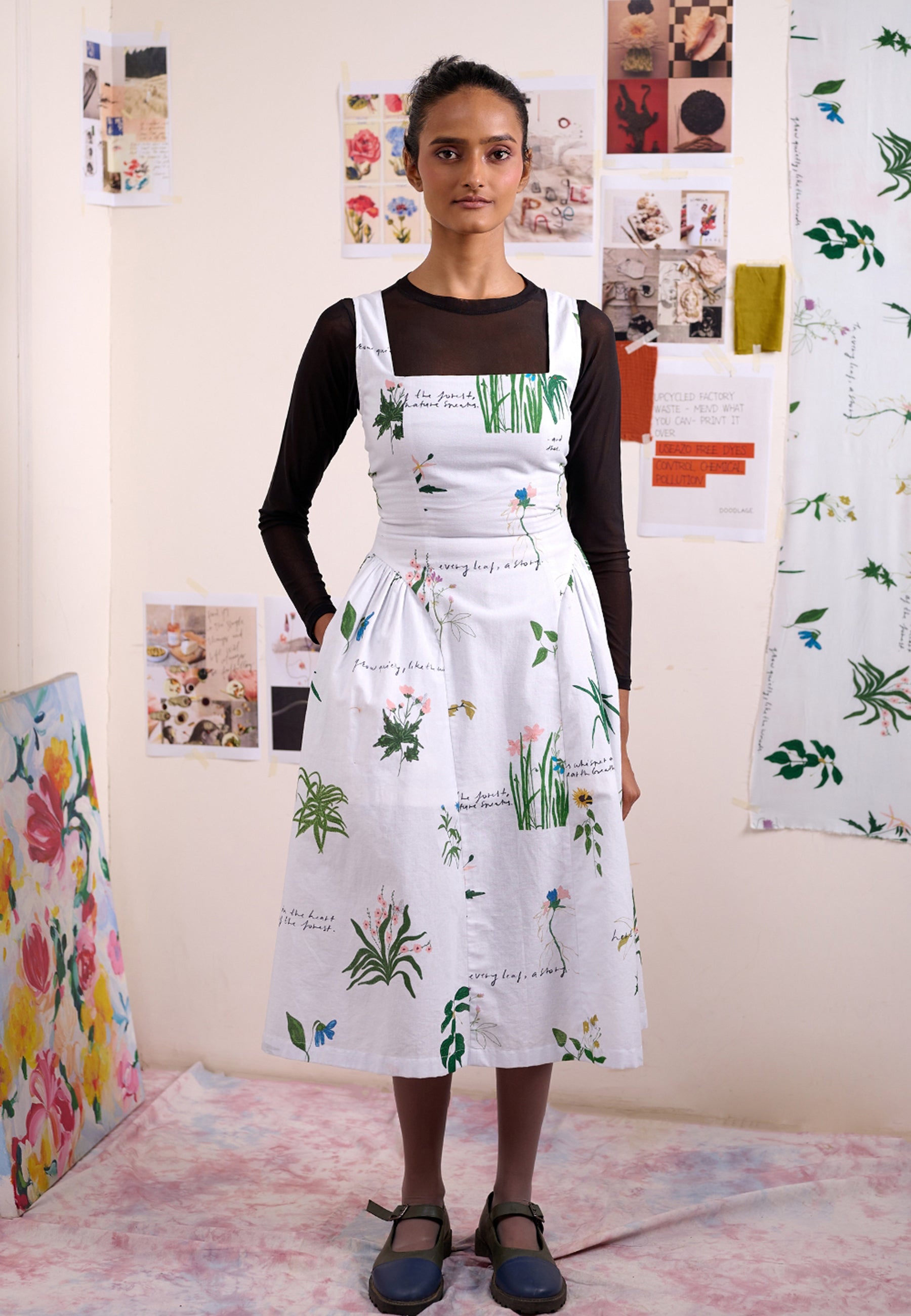 Kyren Printed Dress DRESSES Doodlage