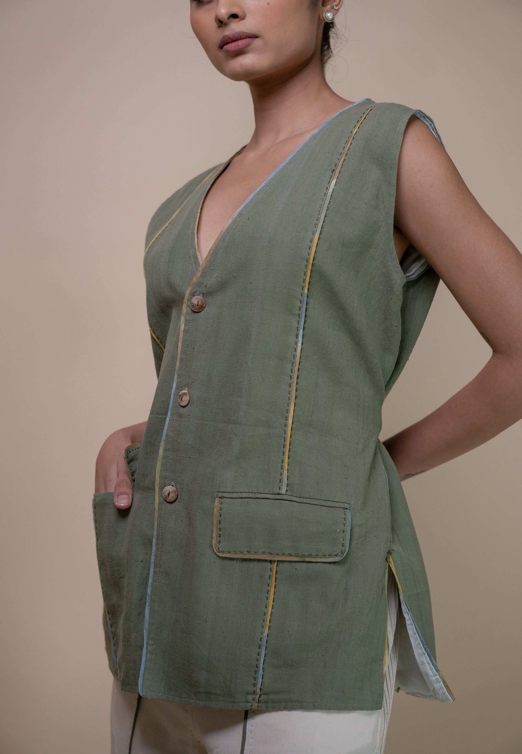 Meadows Unisex Long Vest JACKETS IKKIVI