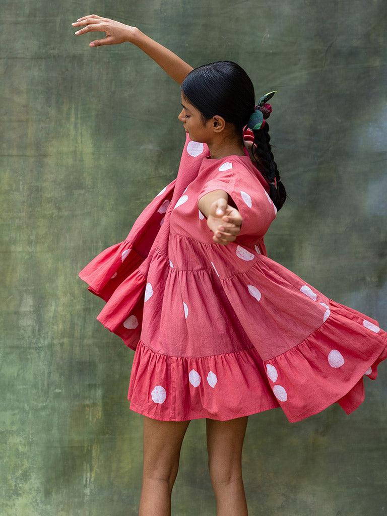 Arlene Coral Dress DRESSES Doodlage