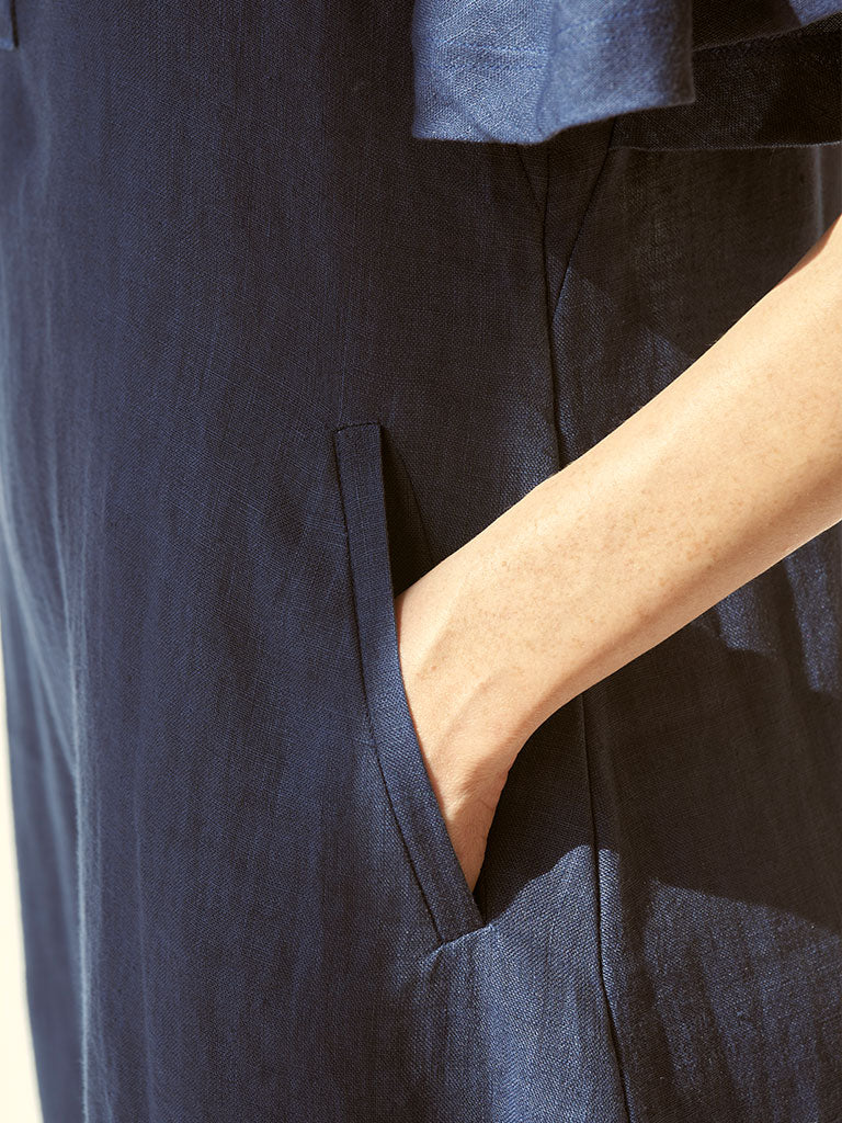 Anytime Indigo Dress DRESSES IKKIVI   