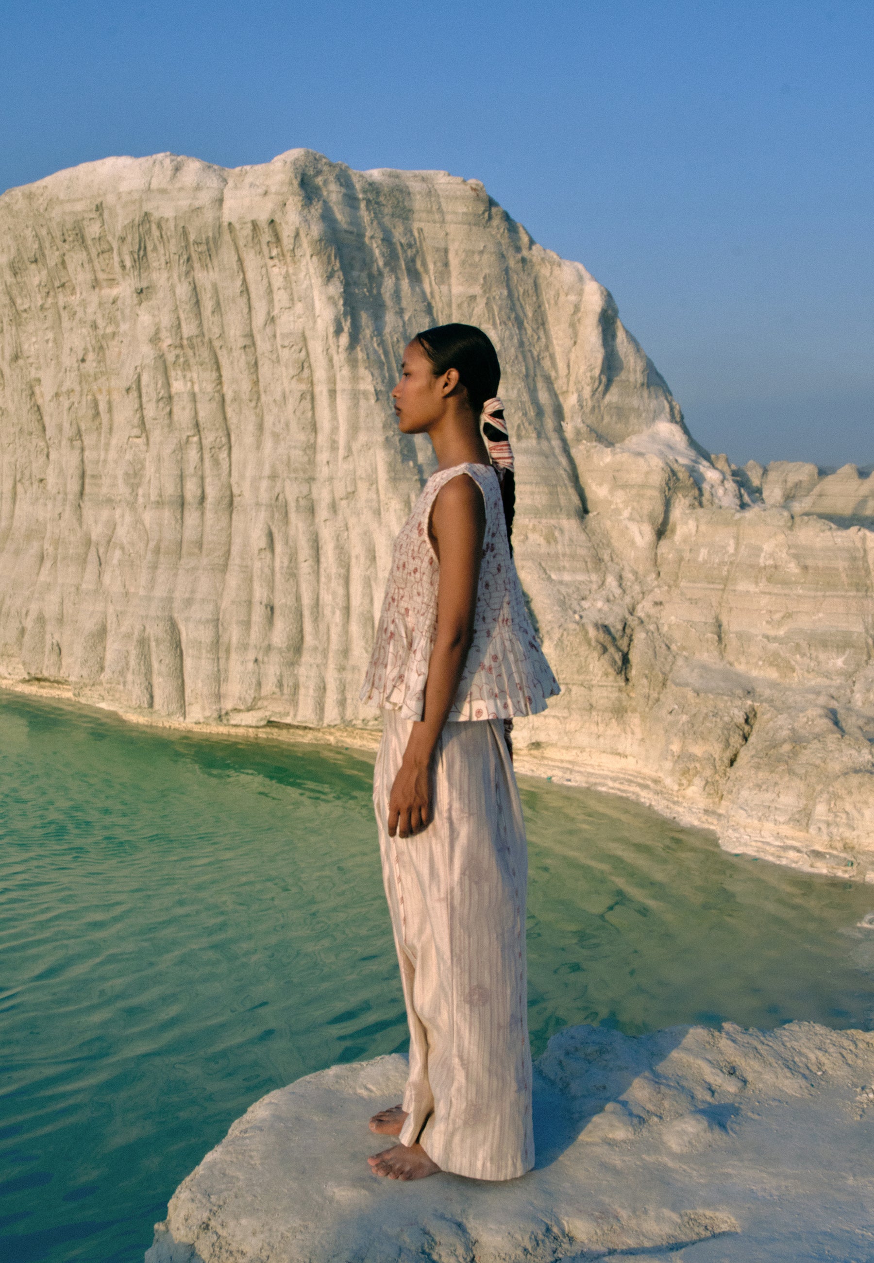 Zeya Ruching Top TOPS Ahmev