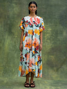 Jill Printed Dress DRESSES Doodlage