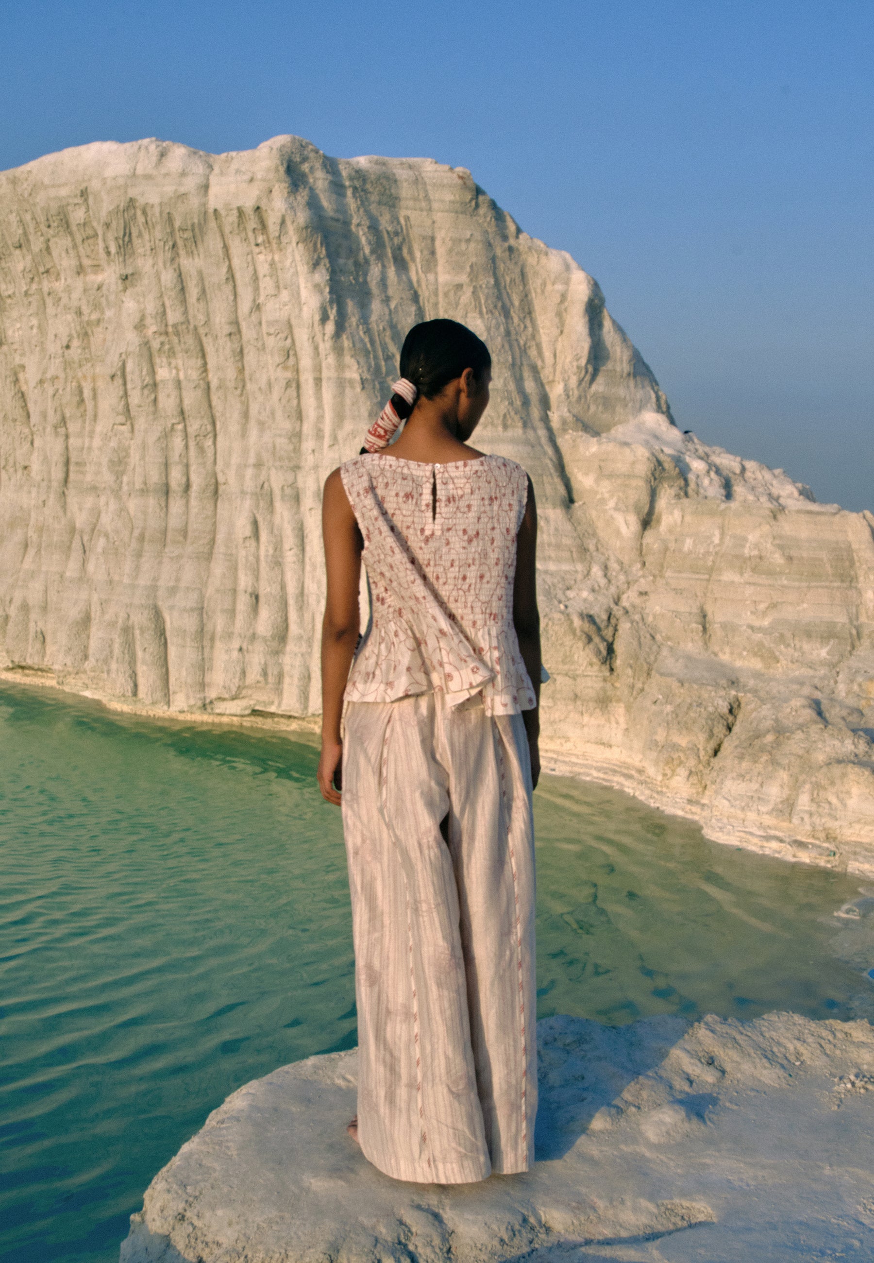 Zeya Ruching Top TOPS Ahmev