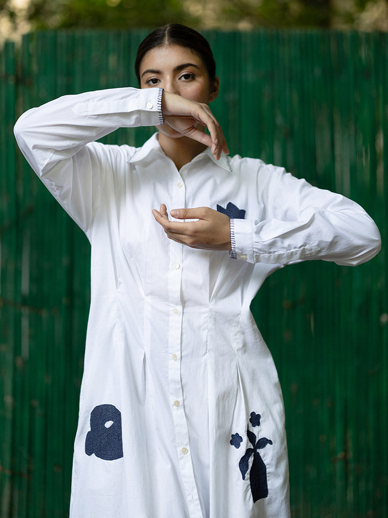 Cecile White Dress DRESSES Doodlage