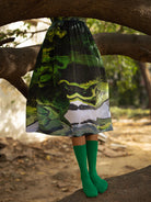 Ella Green Dress DRESSES Doodlage   