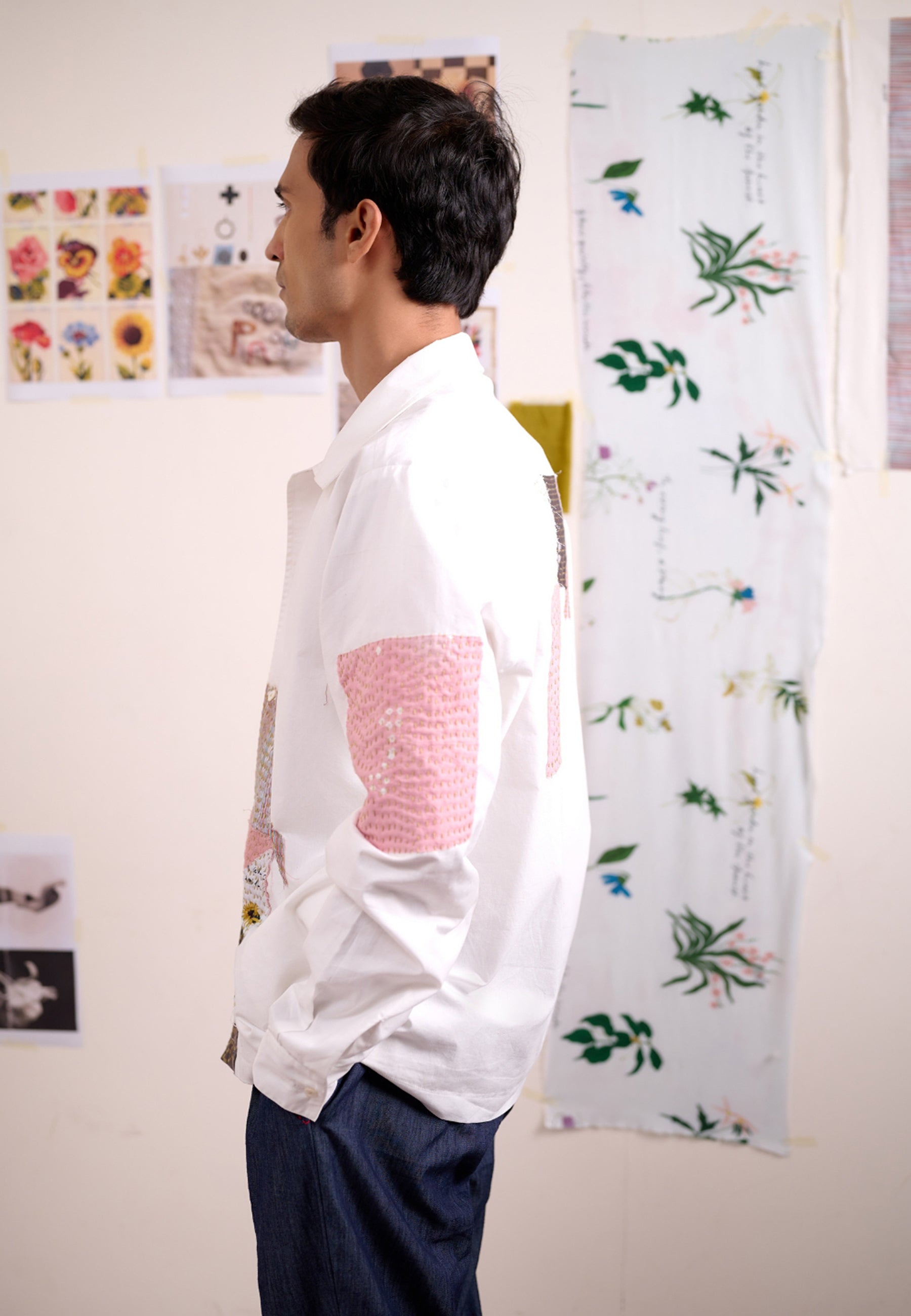 Novelle Patchwork Unisex Shirt TOPS Doodlage