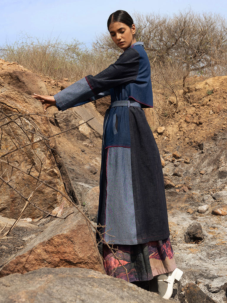 Amelia Denim Trench JACKETS Doodlage   