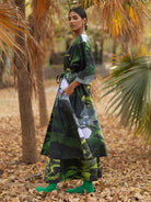 Doris Green Dress DRESSES Doodlage   