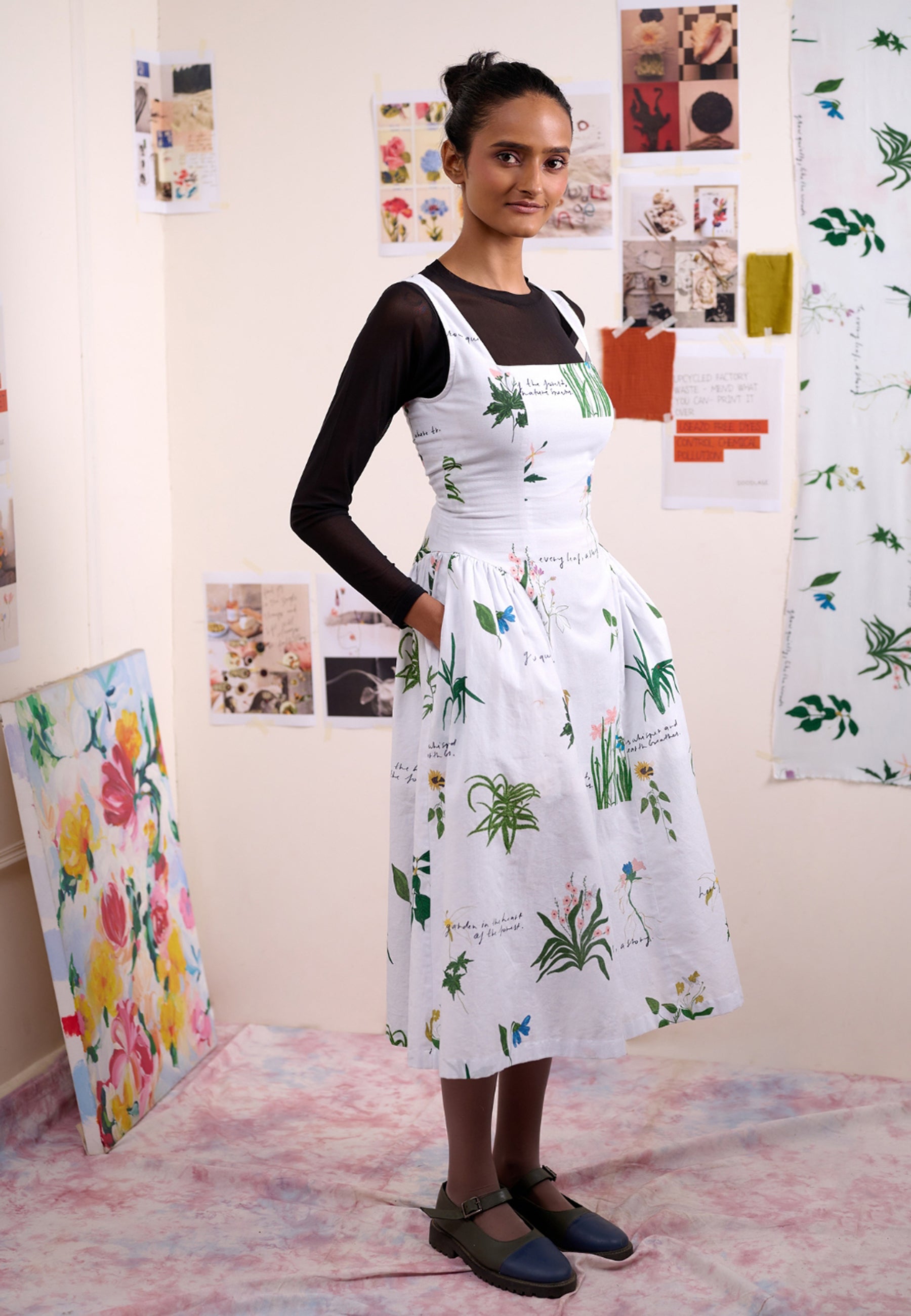 Kyren Printed Dress DRESSES Doodlage