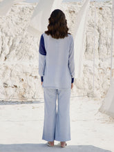 Load image into Gallery viewer, Steel Blue Co-ord Set SETS IKKIVI   
