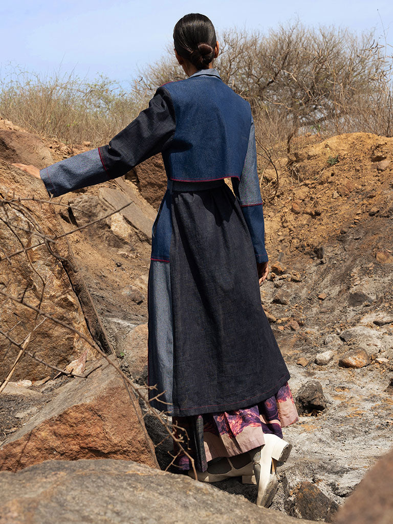 Amelia Denim Trench JACKETS Doodlage   