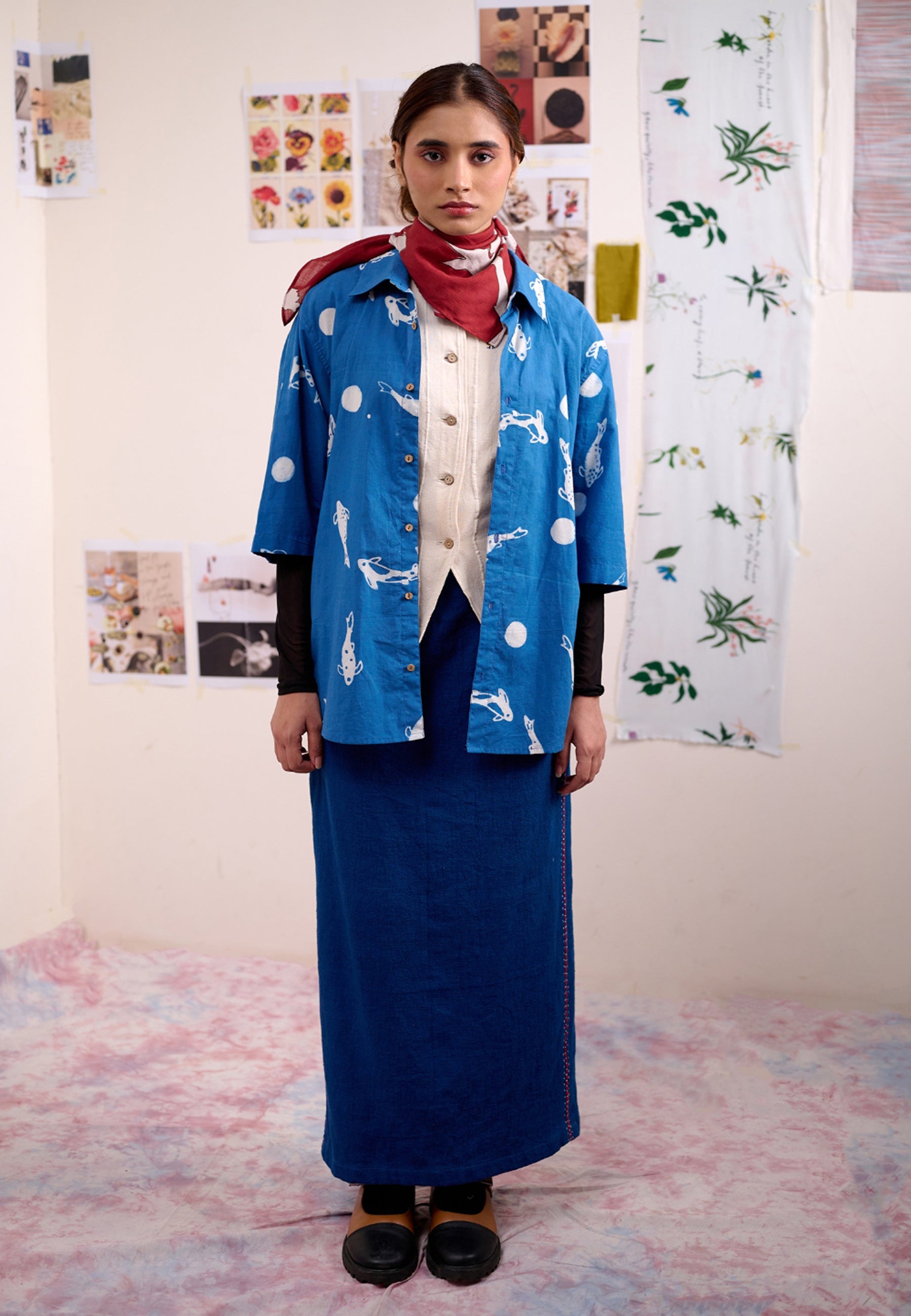 Abby Embroidered Skirt BOTTOMS Doodlage