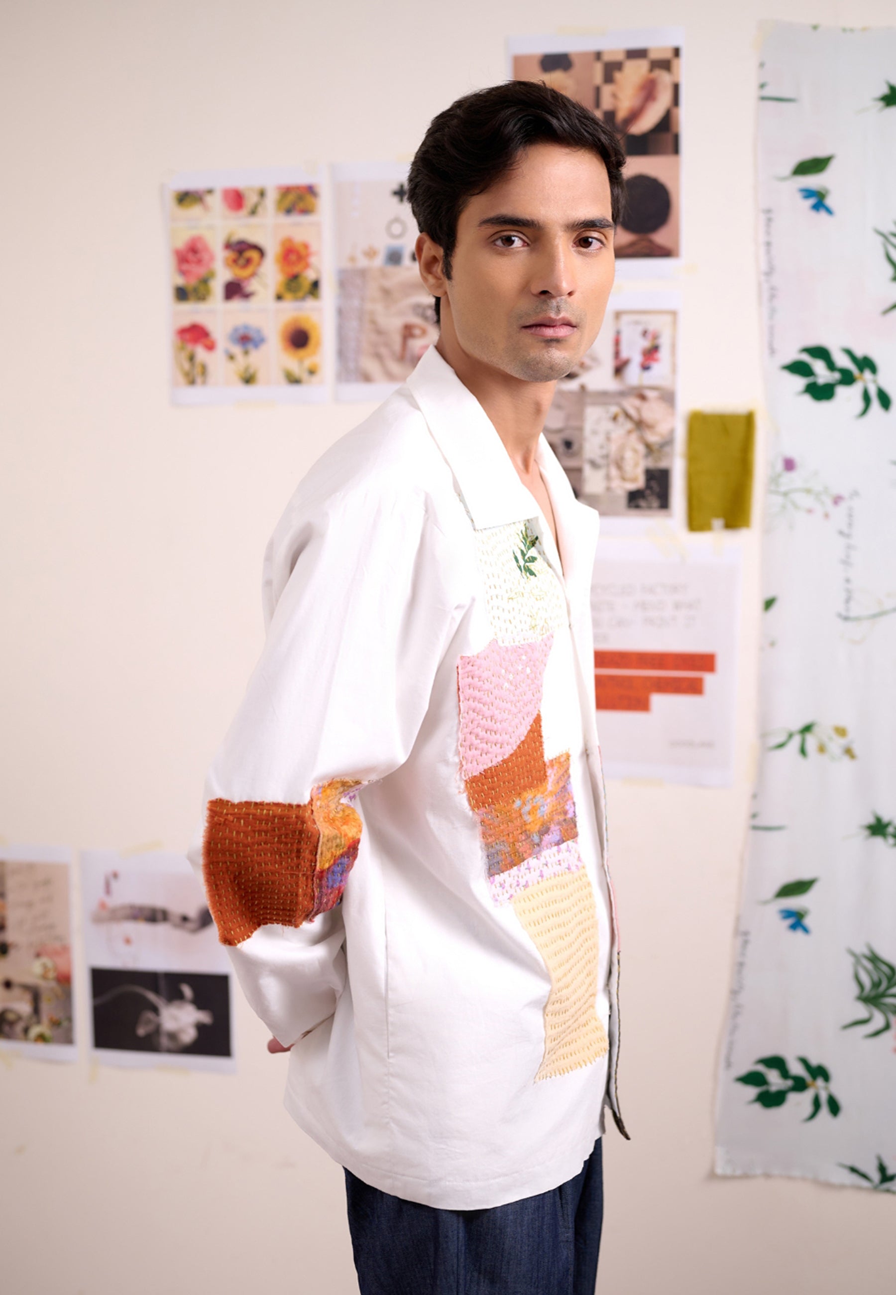 Novelle Patchwork Unisex Shirt TOPS Doodlage