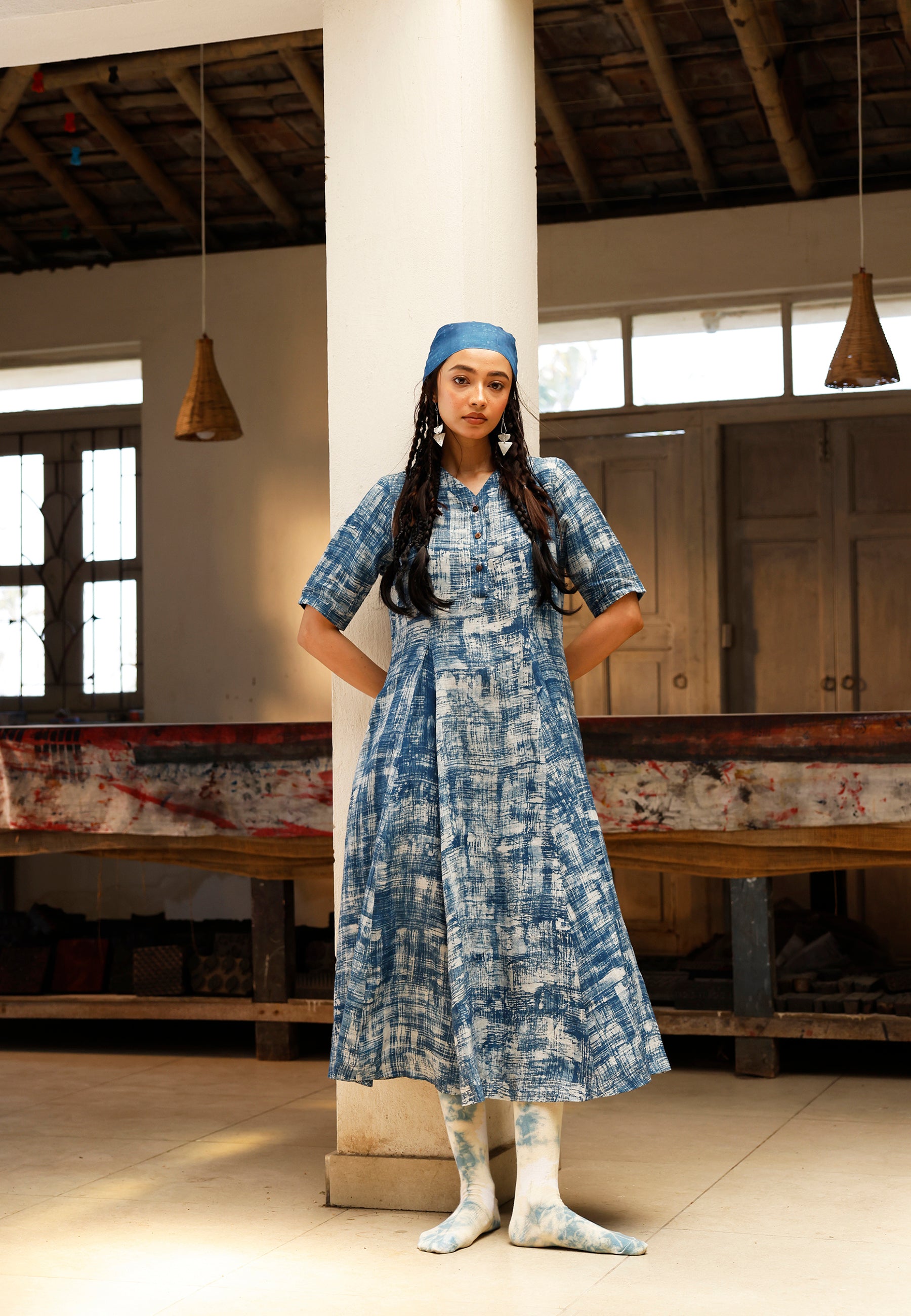 The Lunara Dress DRESSES IKKIVI