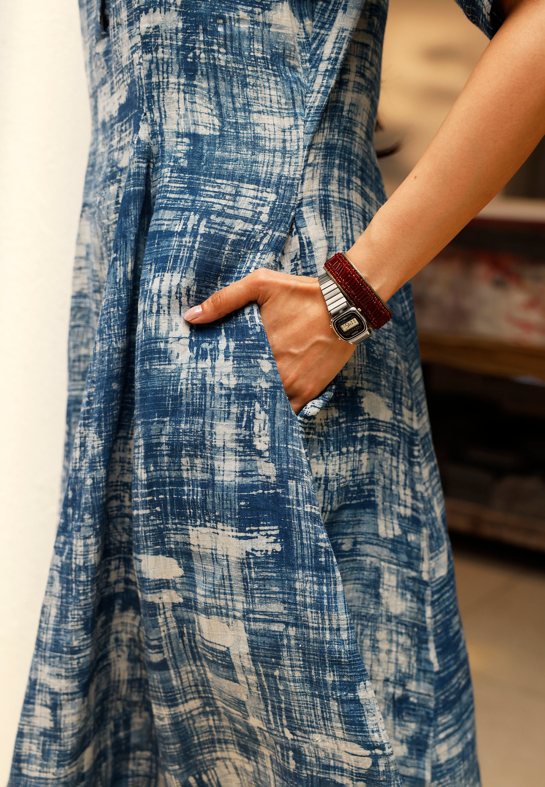 The Lunara Dress DRESSES IKKIVI