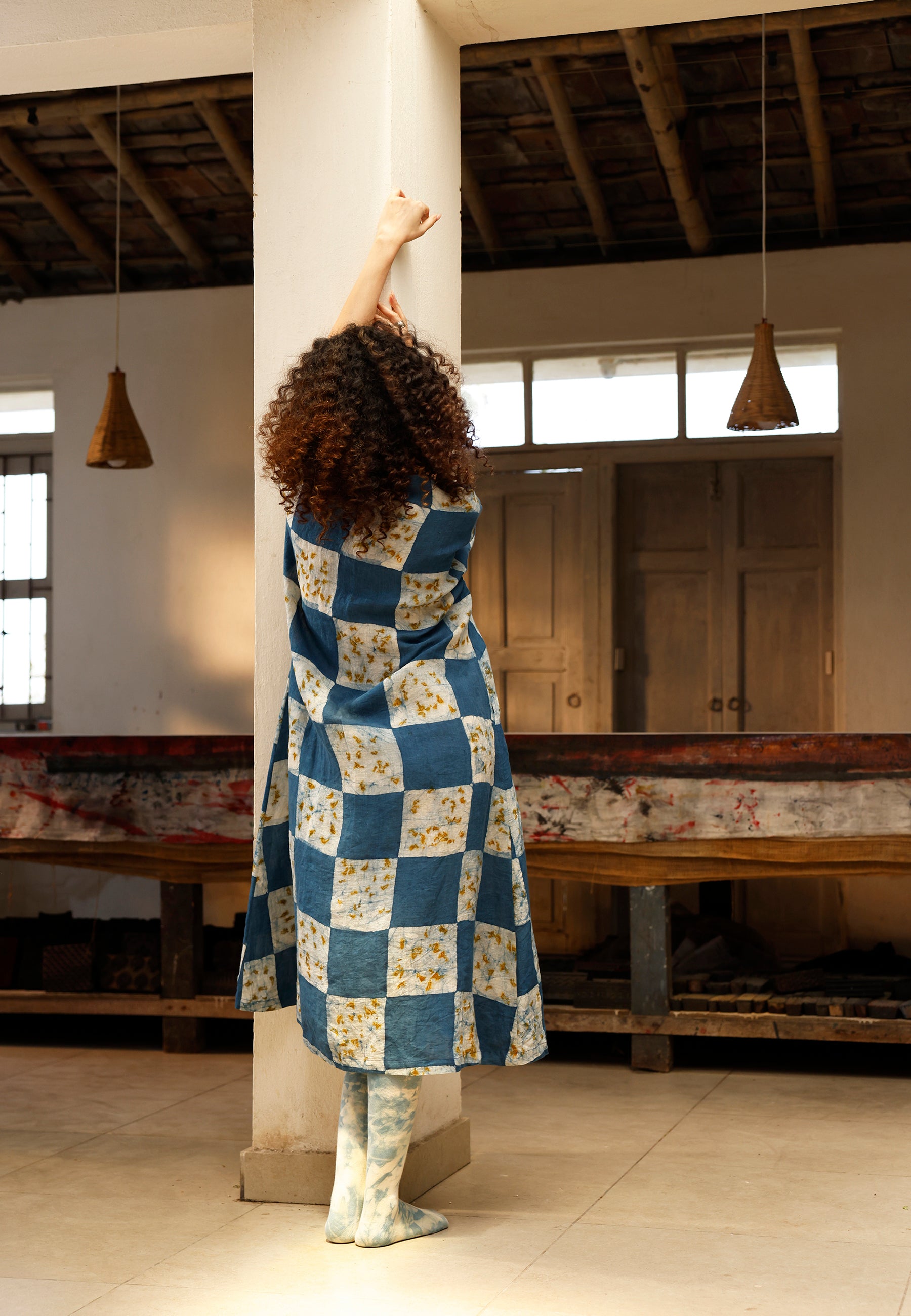 The Ebha Mosaic Dress DRESSES IKKIVI
