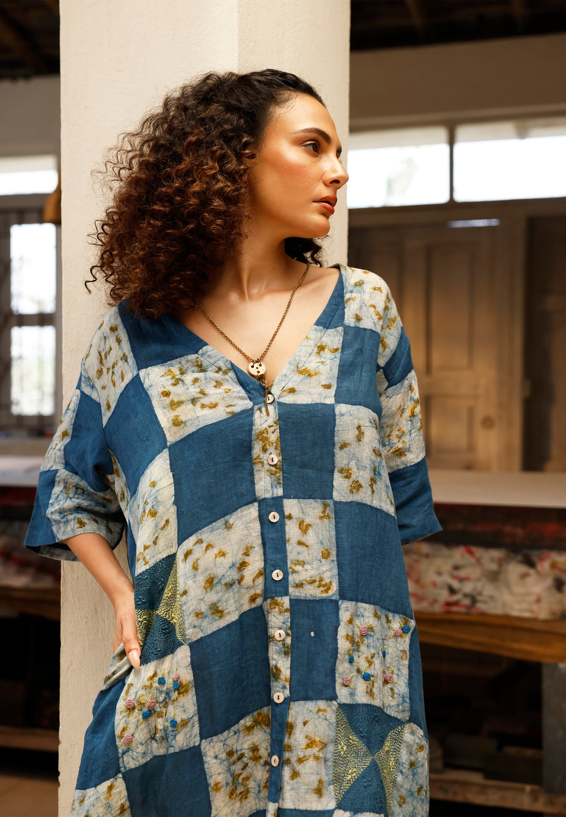 The Ebha Mosaic Dress DRESSES IKKIVI