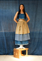 The Bluenn Earthbound Tiered Skirt BOTTOMS IKKIVI