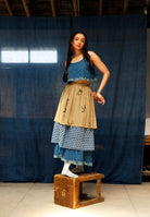 The Bluenn Earthbound Tiered Skirt BOTTOMS IKKIVI