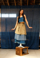 The Bluenn Earthbound Tiered Skirt BOTTOMS IKKIVI