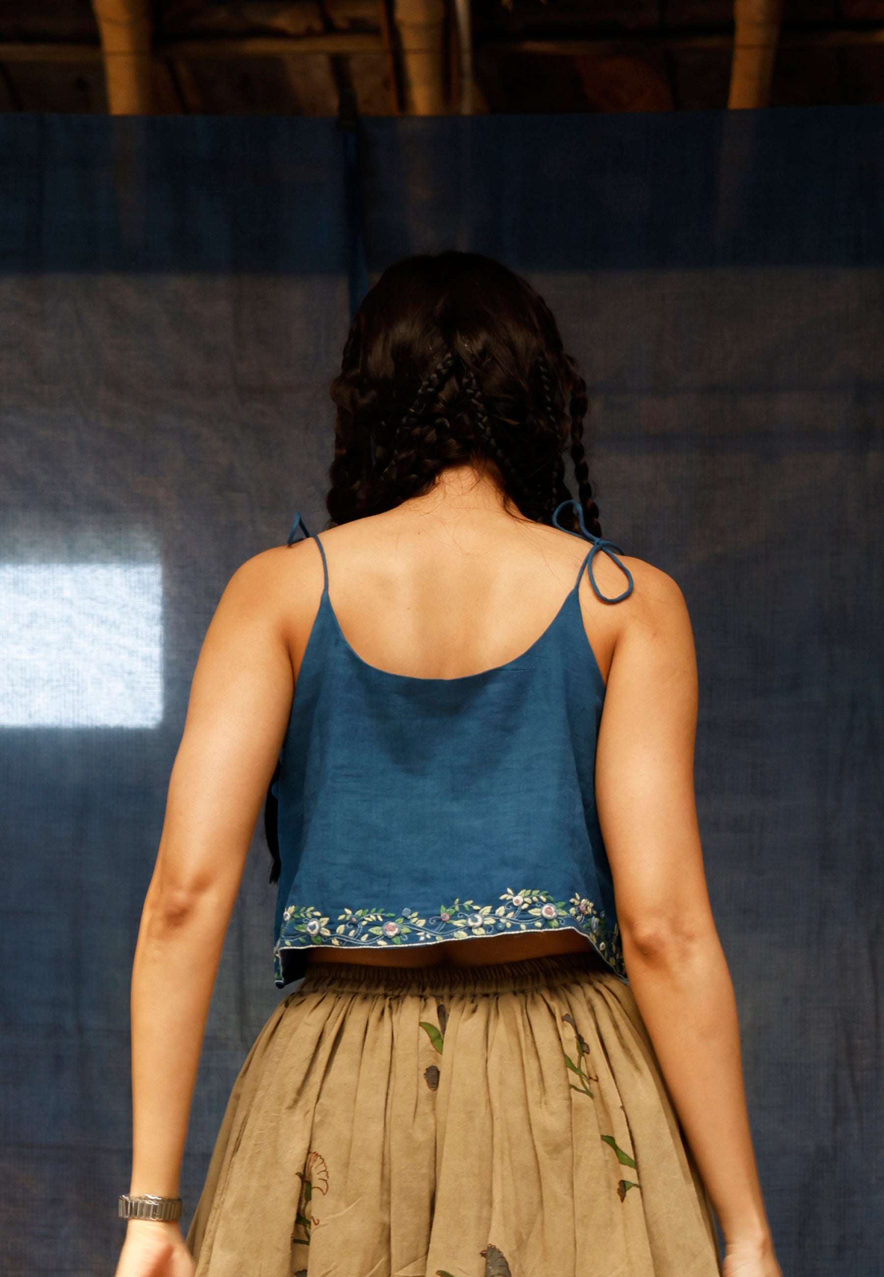 The Bluenn Crop Top TOPS IKKIVI