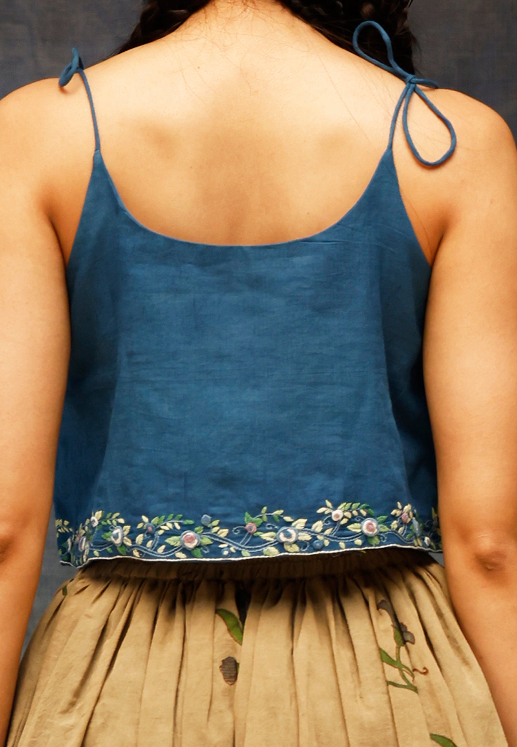 The Bluenn Crop Top TOPS IKKIVI