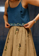 The Bluenn Earthbound Tiered Skirt BOTTOMS IKKIVI