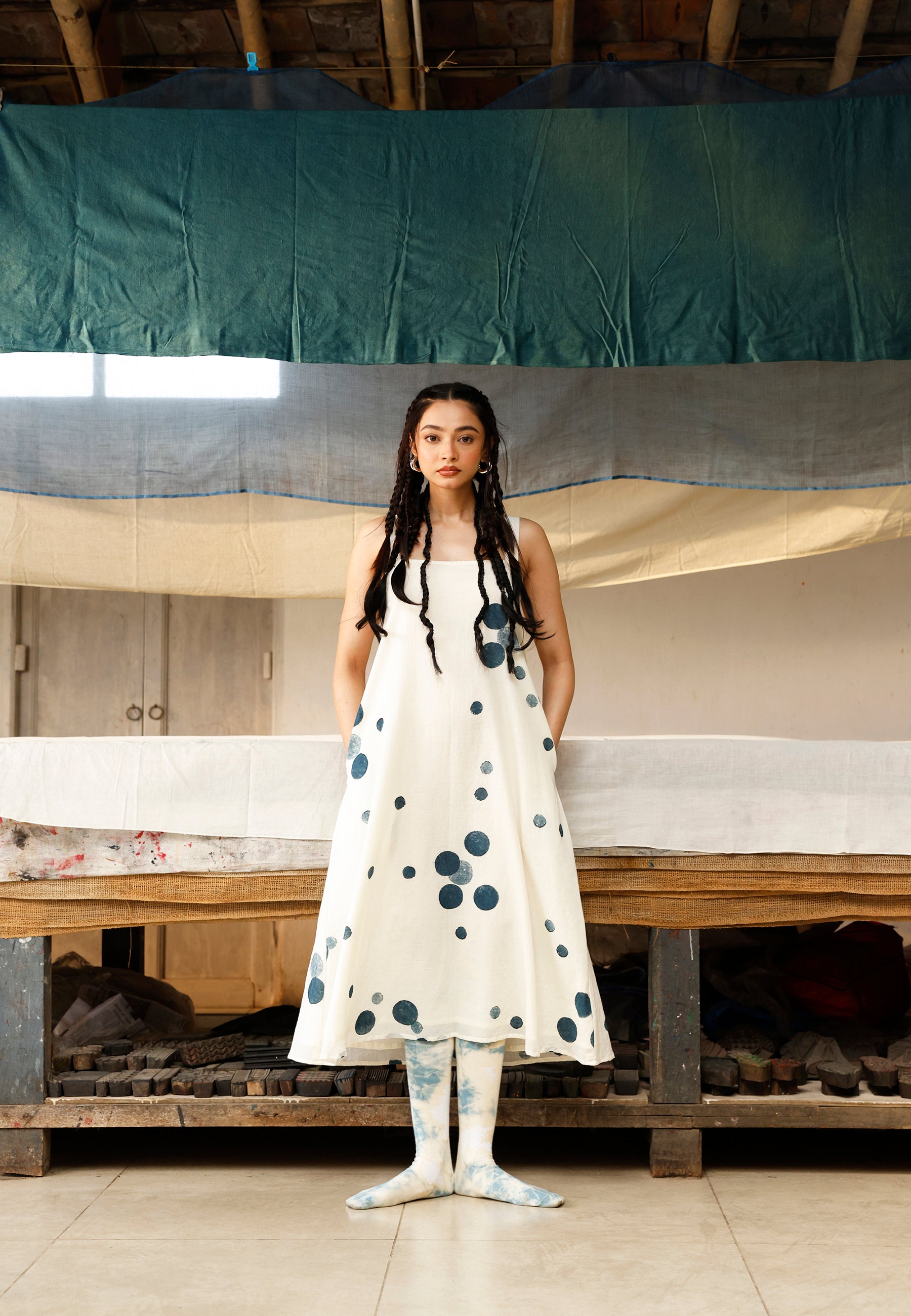 The Echo Slip Dress DRESSES IKKIVI