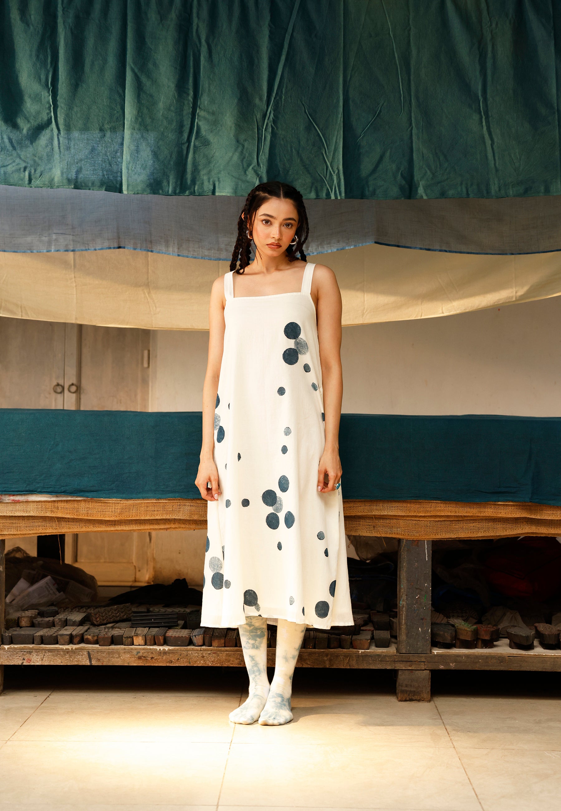 The Echo Slip Dress DRESSES IKKIVI