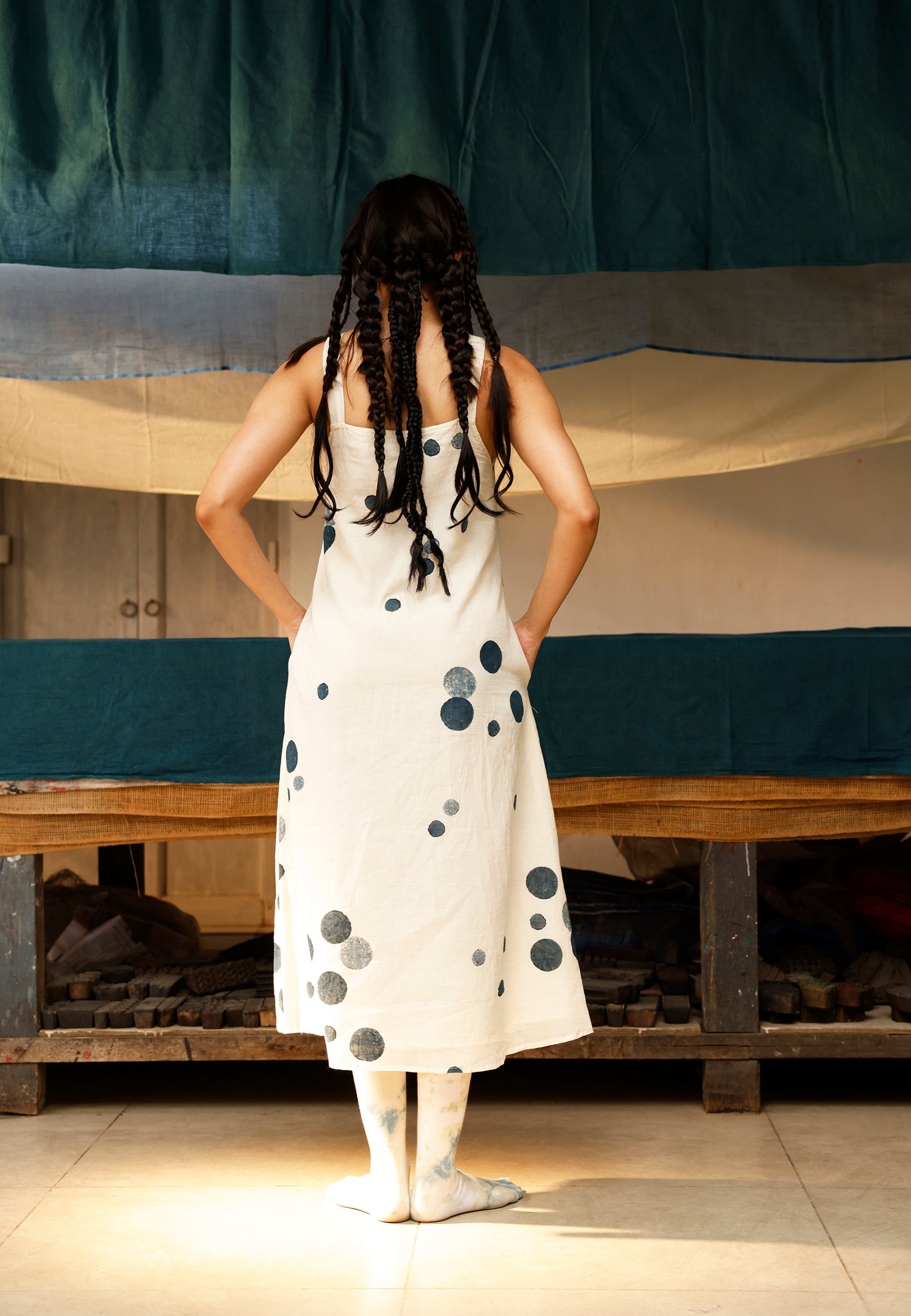 The Echo Slip Dress DRESSES IKKIVI