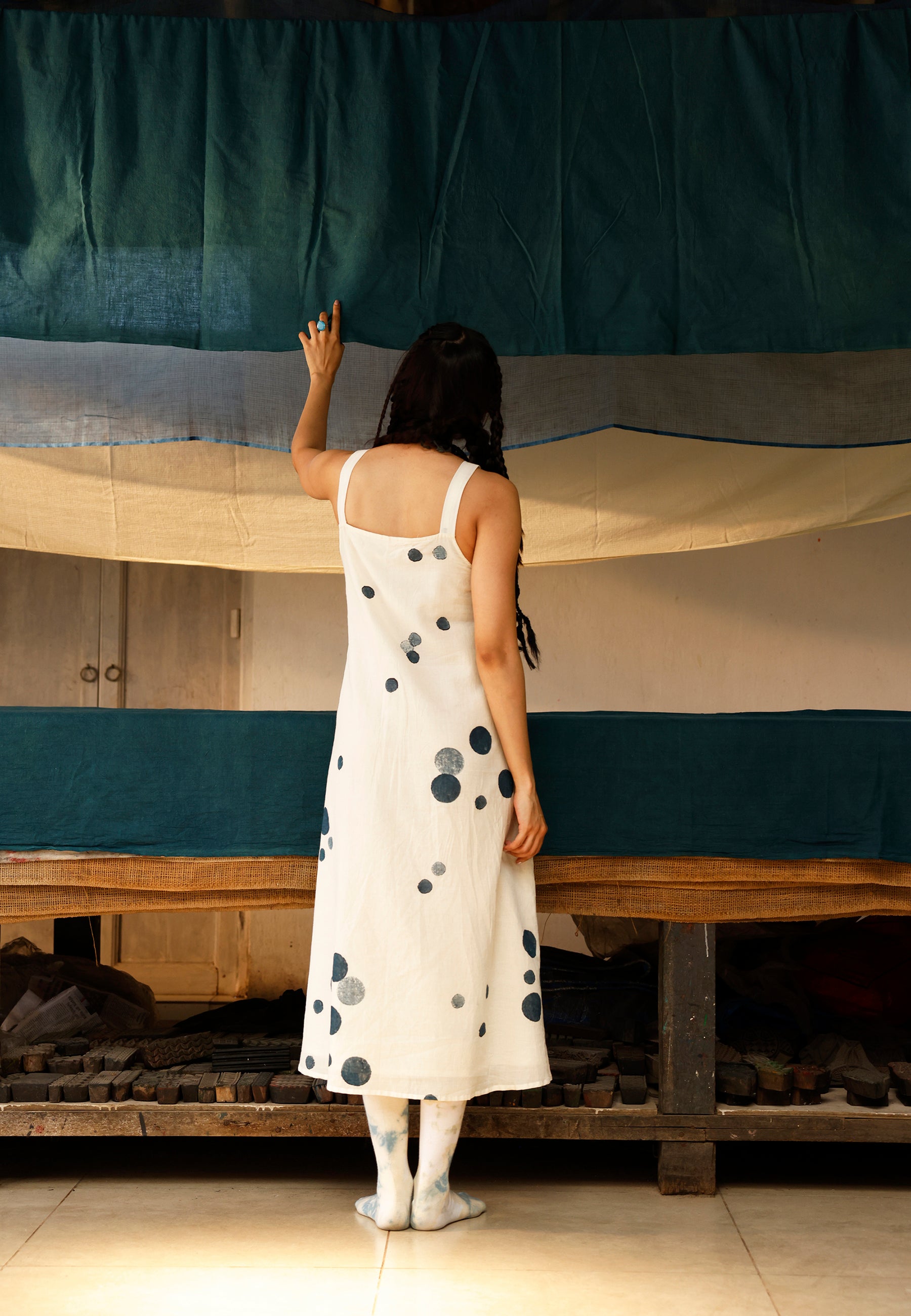 The Echo Slip Dress DRESSES IKKIVI